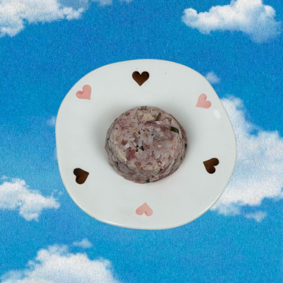 Котлетка &quot;Каша говядина, индейкой и ламинарией&quot; Полезно, вкусно и с морским акцентом — чтобы хвостик сиял!