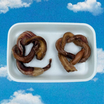 Бычий корень сушеный (булочка) Когда тапки надоели — пора грызть серьёзные вещи